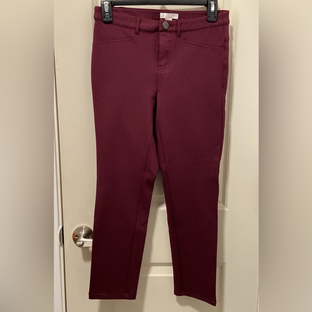 LC Lauren Conrad Women's Burgundy Jeans